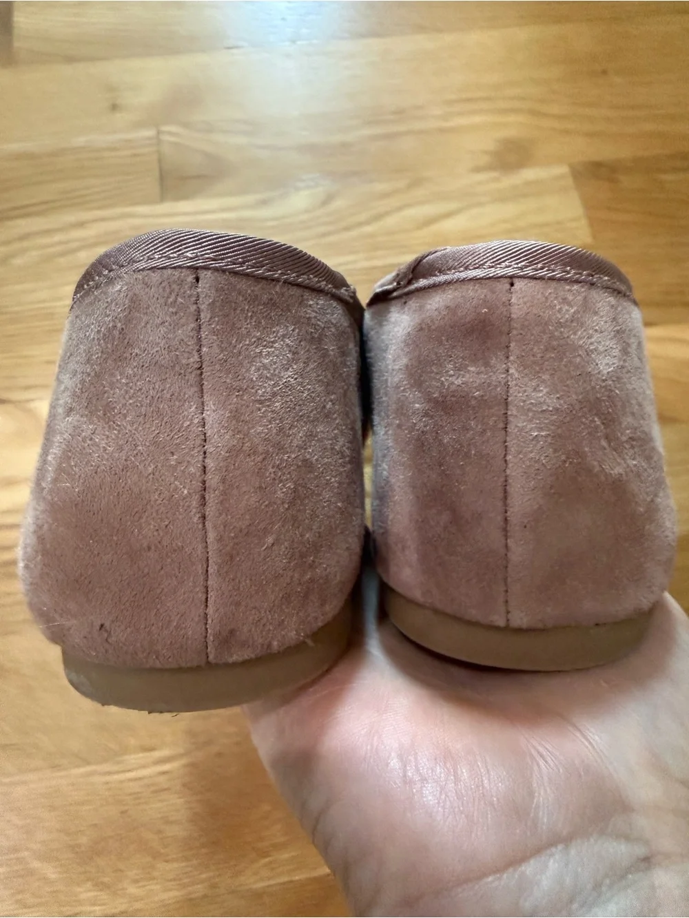 Steve Madden Reyna Mary Jane Ballet Flat - pink nude Size 8